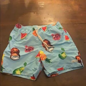 Fruit swim trunks
